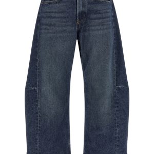 'Relaxed Cuffed Lasso' jeans