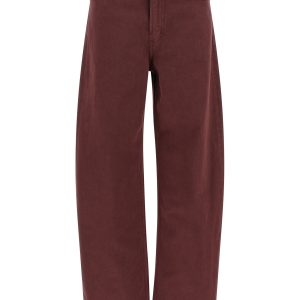 'Leroy Mid Relaxed Bow' jeans