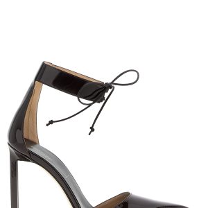 Patent leather pumps