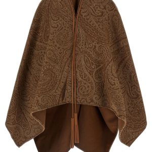 Paisley pattern cape