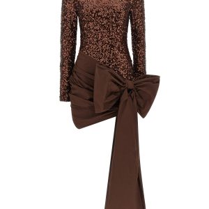 'Sequins Bow Mini' dress