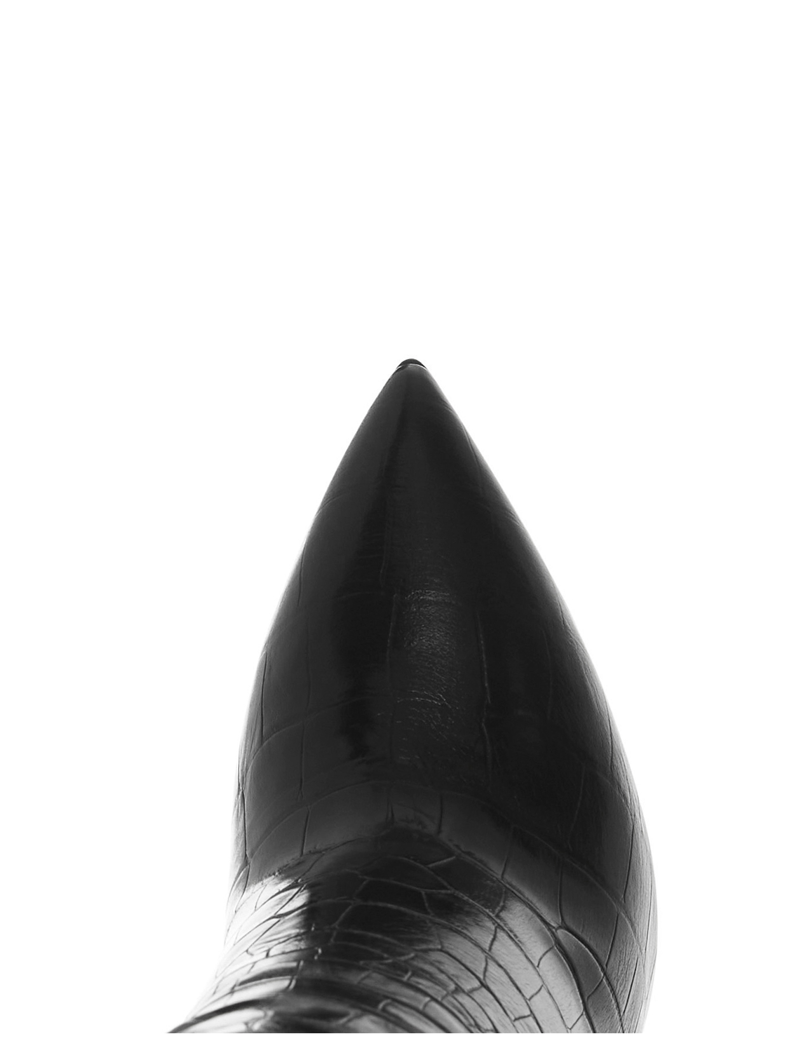 Crocodile print boots - immagine 3