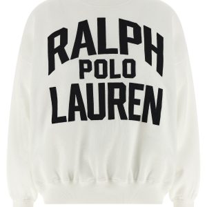 Logo embroidery sweatshirt