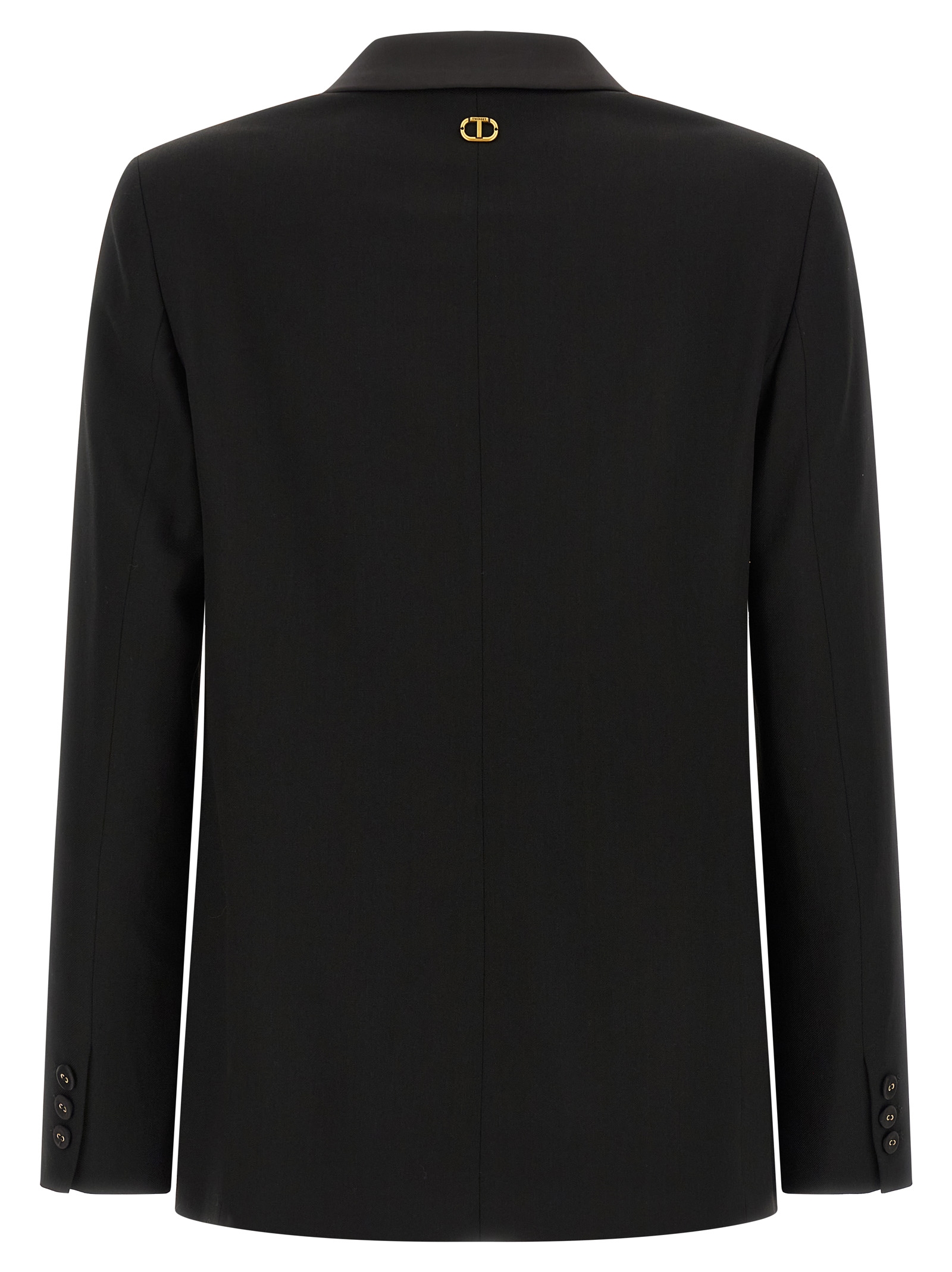 Satin lapel blazer - immagine 2