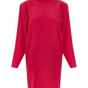 Structured shoulder dress