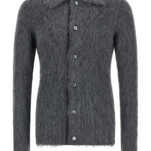 Mohair wool cardigan