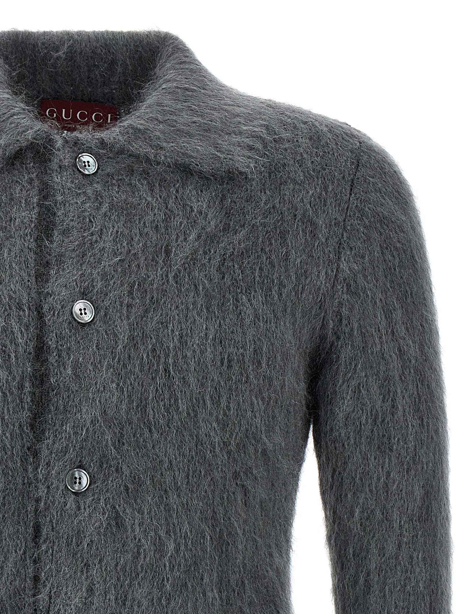 Mohair wool cardigan - immagine 3