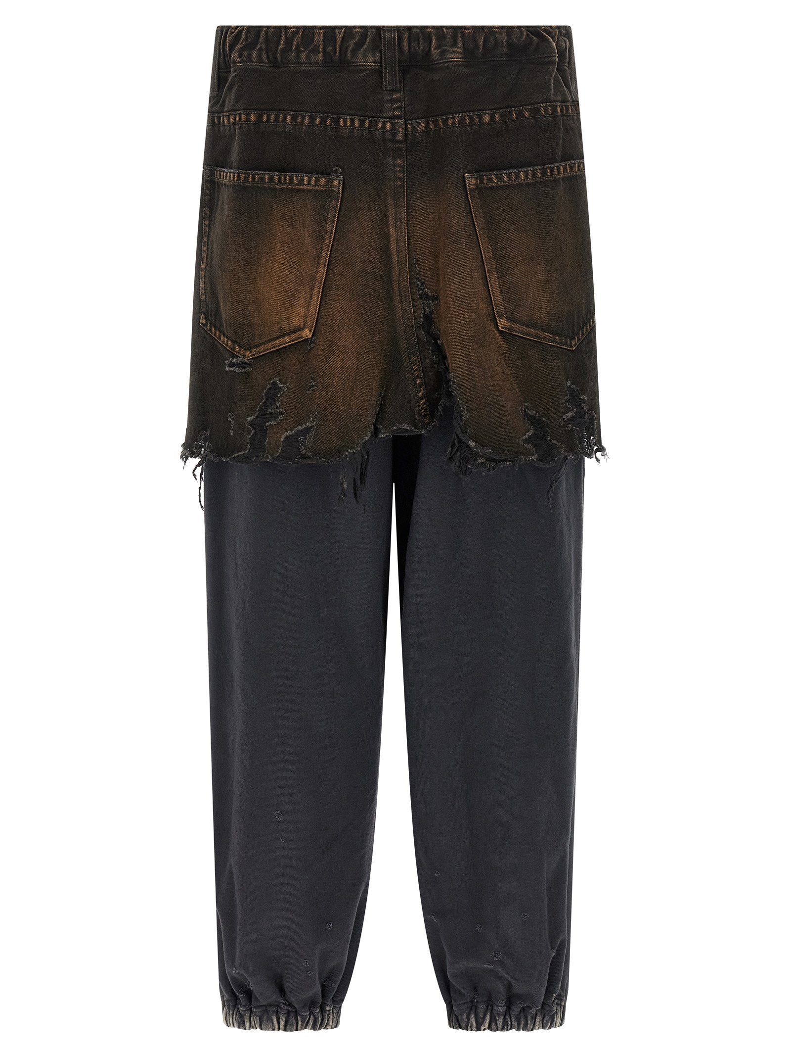 'Waist Layered Denim' pants - immagine 2