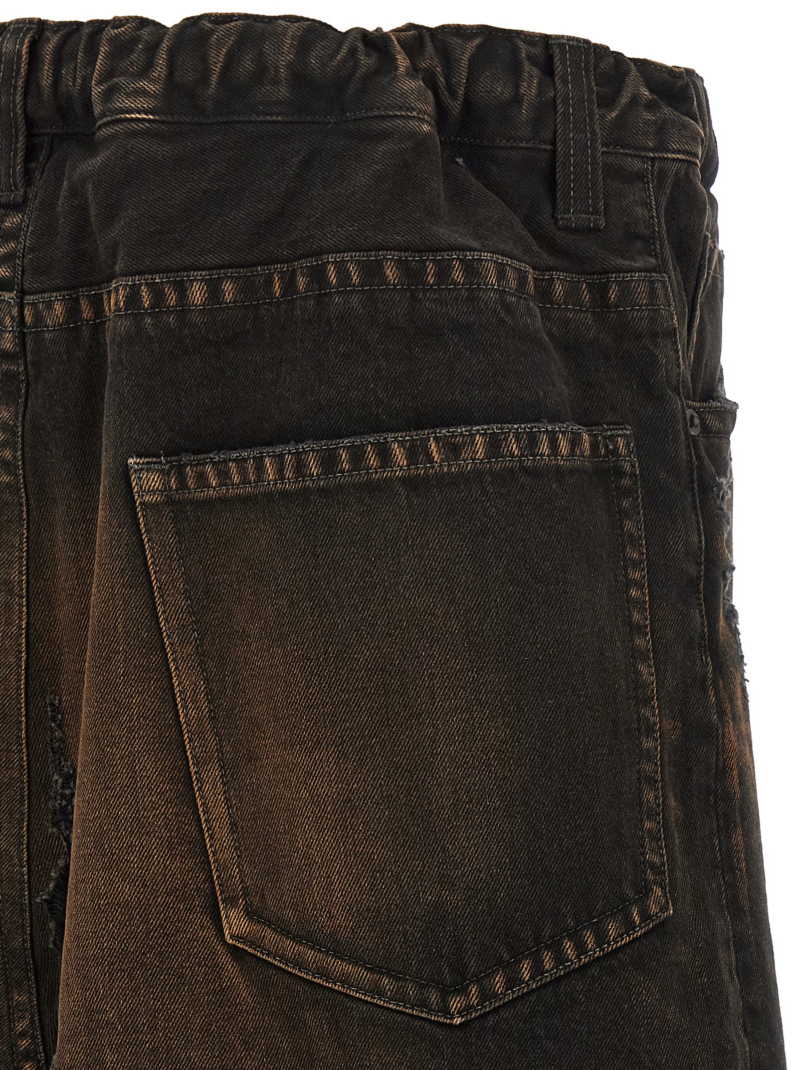 'Waist Layered Denim' pants - immagine 4