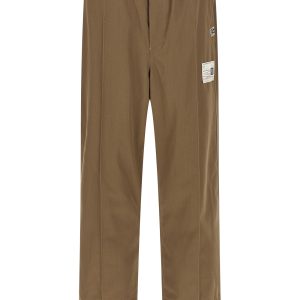 'Mix Layered Wool Gabardine' pants