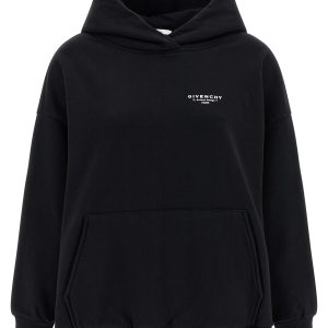 Logo print hoodie
