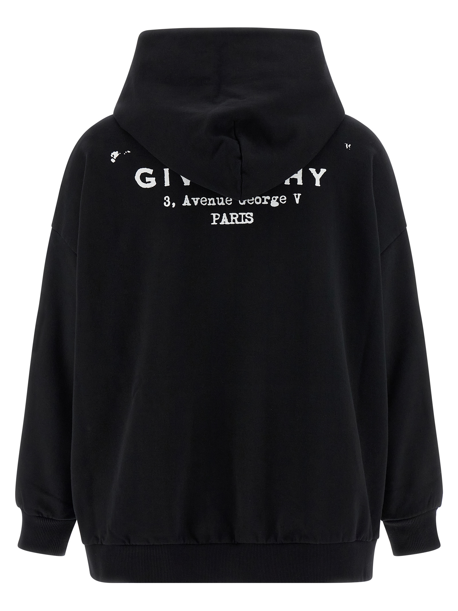 Logo print hoodie - immagine 2