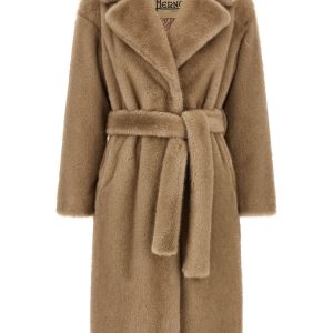 Faux fur coat