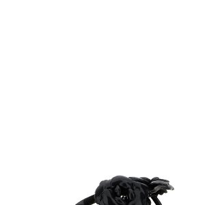 'Silicone Flower Flat' sandals