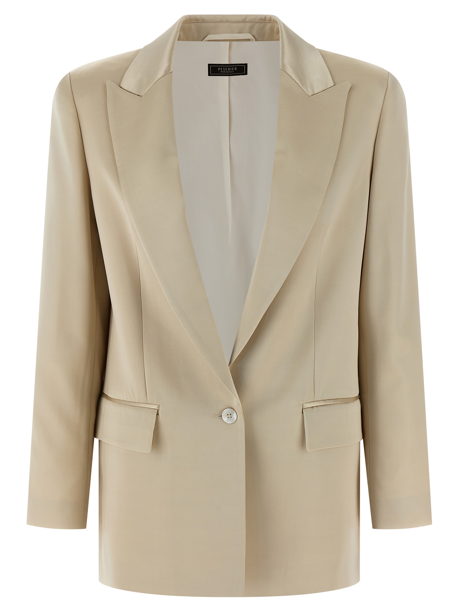 Satin blazer