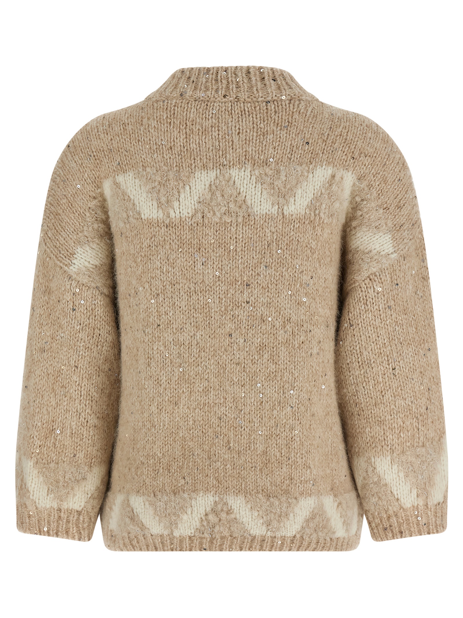 'Punto Luce' embroidery sweater - immagine 2