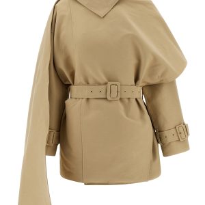 'Mini Scarfcoat' coat