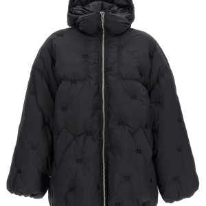 'Nylon Tech Puffer Midi' down jacket