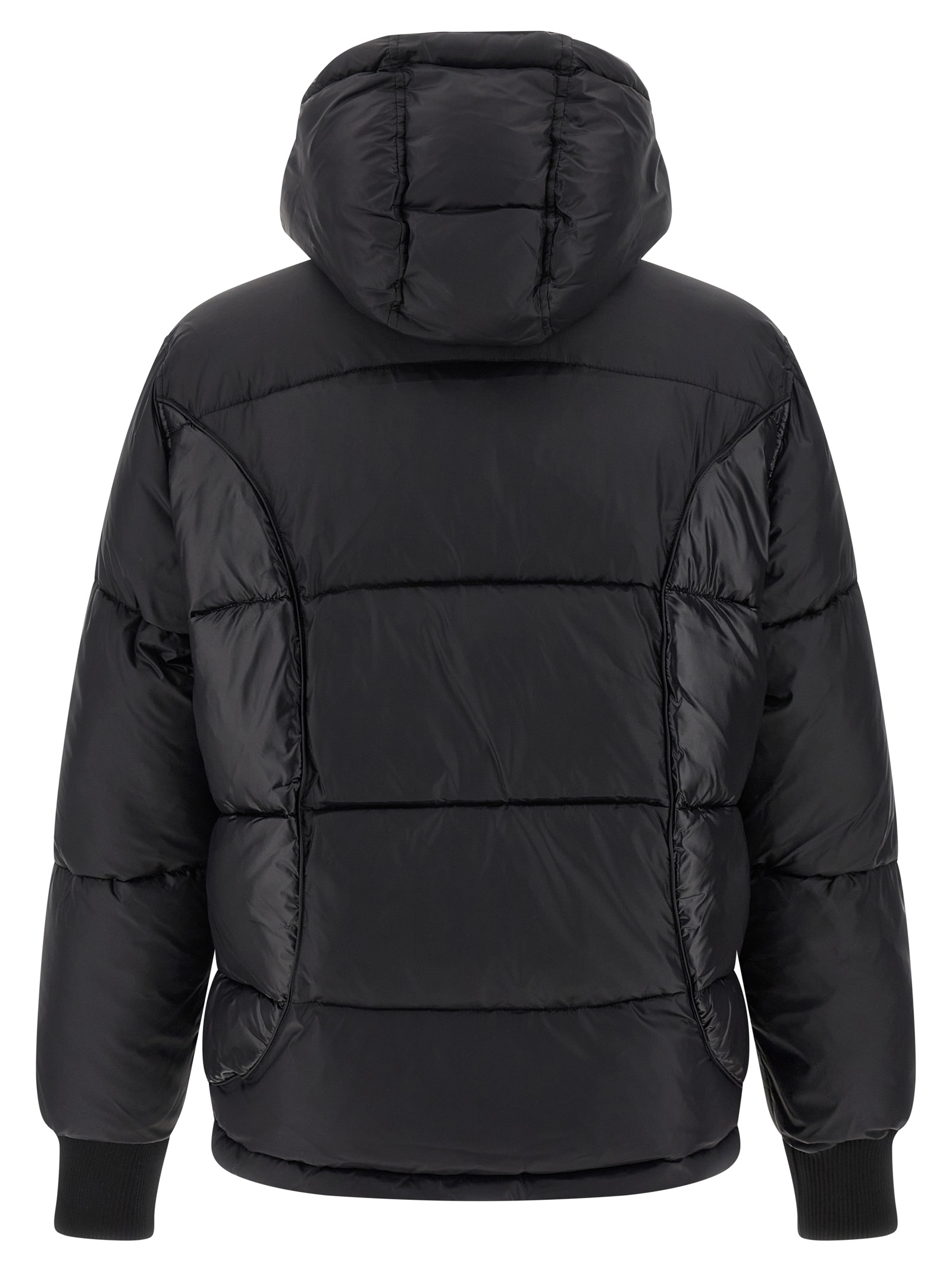 Logo patch down jacket - immagine 2
