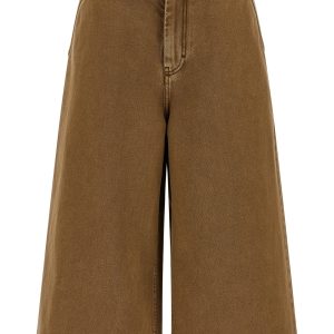 Denim bermuda shorts