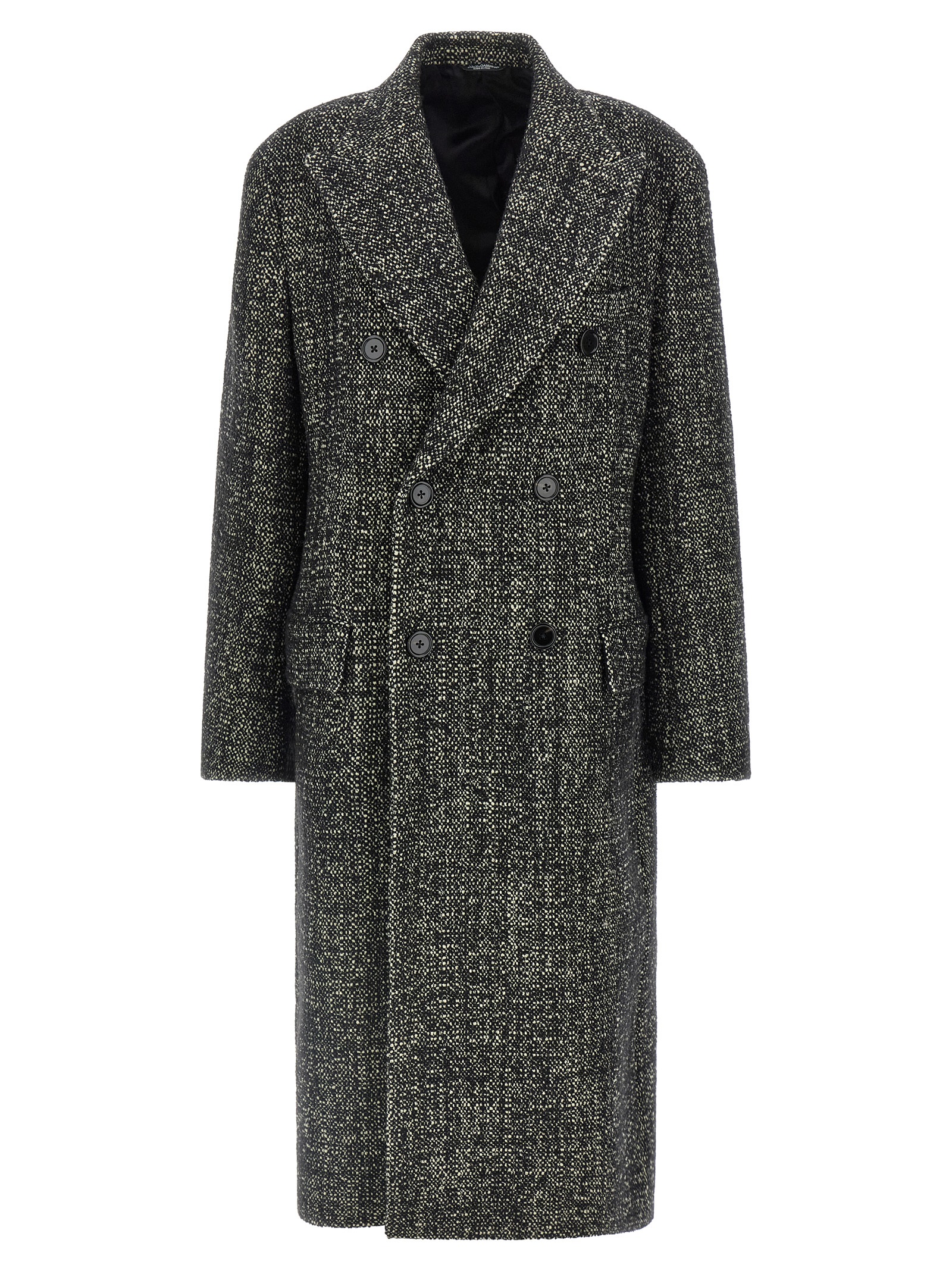 Bouclé wool coat