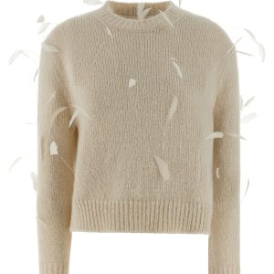 Feather sweater