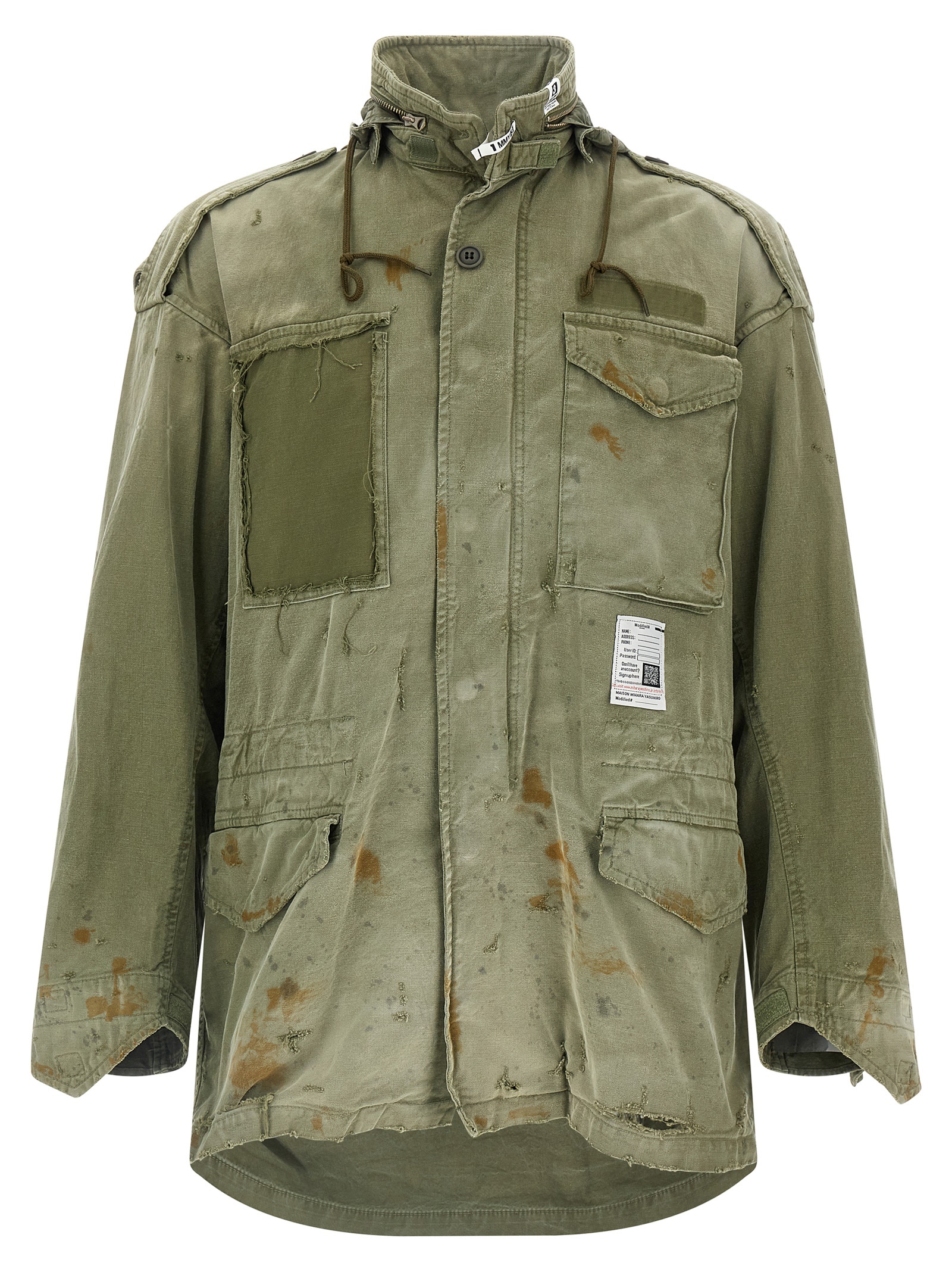 'Distressed Field' jacket