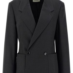 Double-breasted tailored blazer