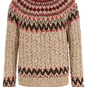 Alpaca and silk sweater