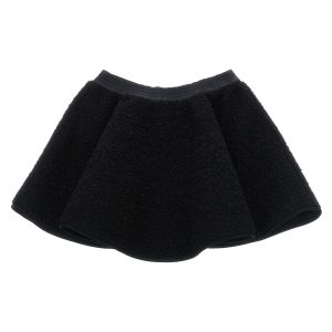 Metallic teddy skirt