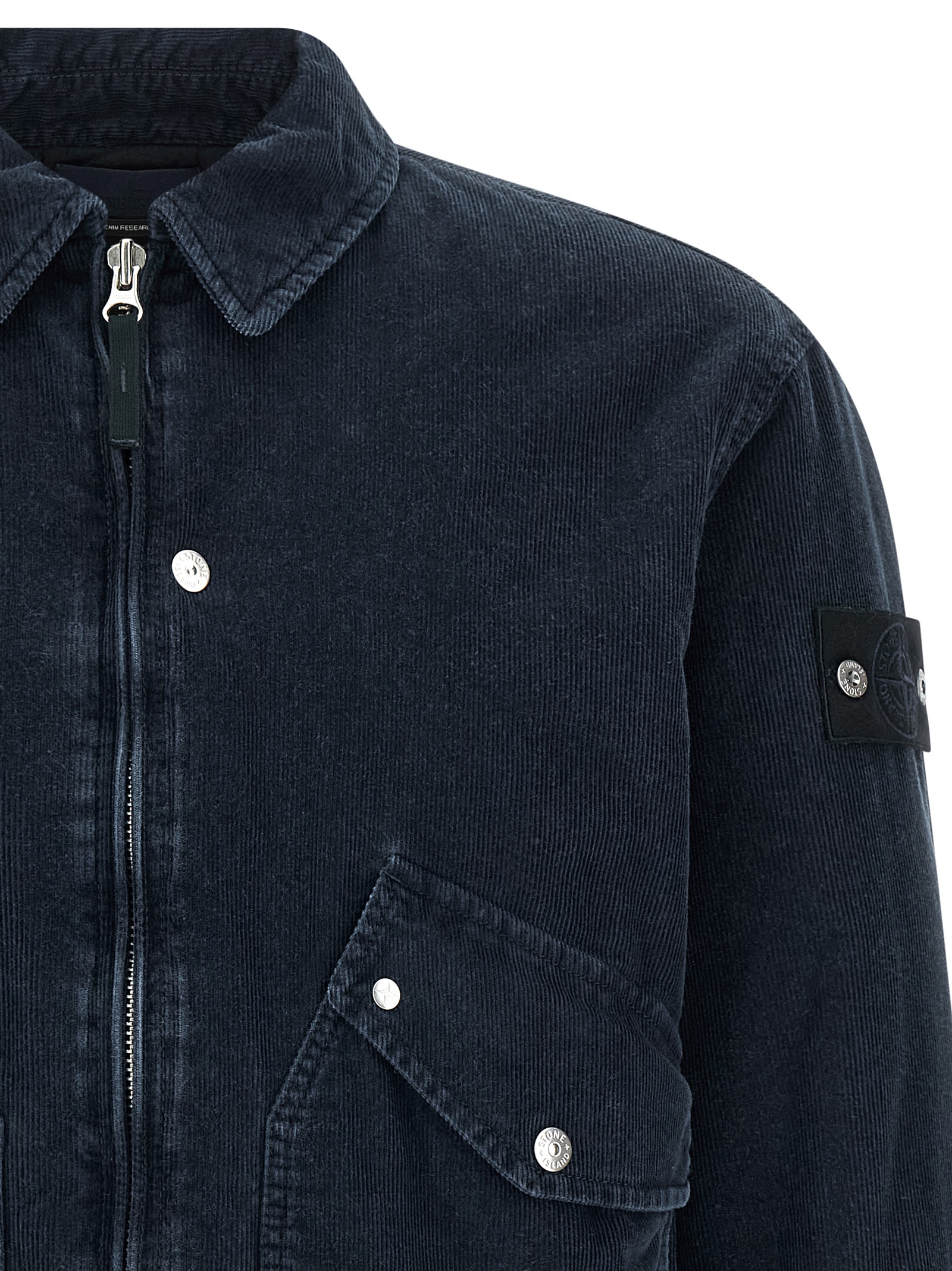 'Micro Corduroy-Rinsed' bomber jacket - immagine 3