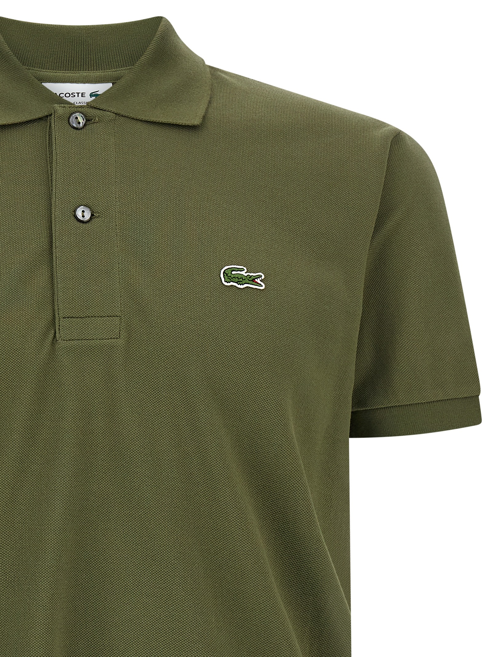 Logo patch polo shirt - immagine 3