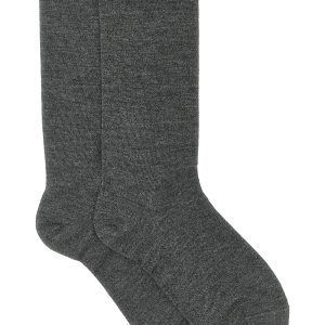 Cashmere knit socks