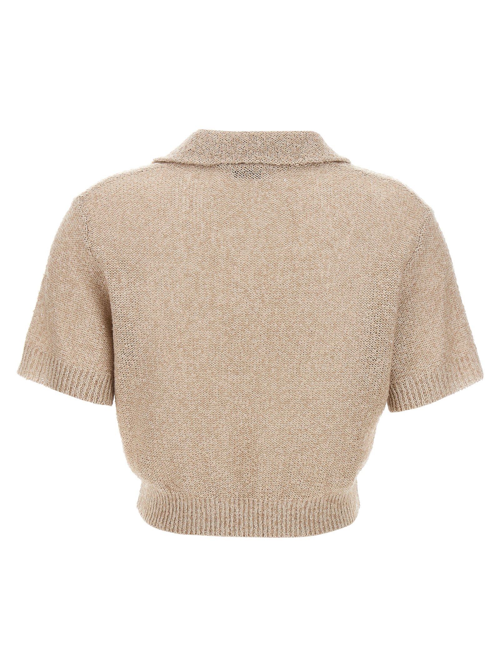 Sequin polo shirt - immagine 2