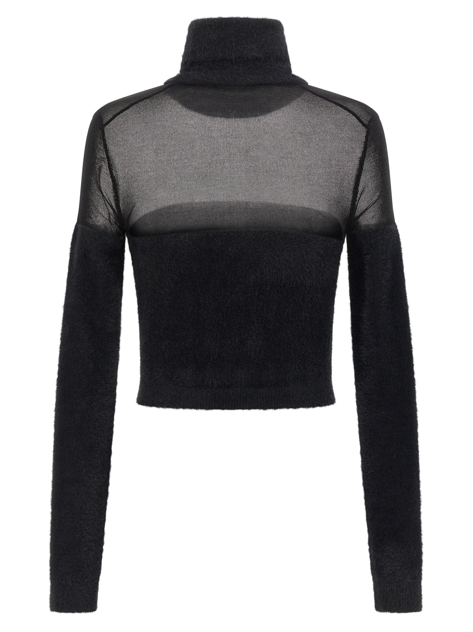 Brushed insert turtleneck sweater - immagine 2