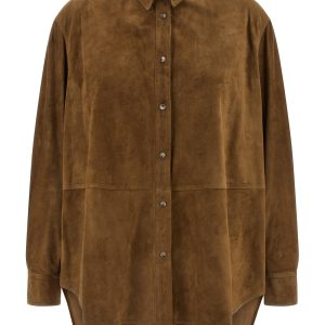 Suede shirt