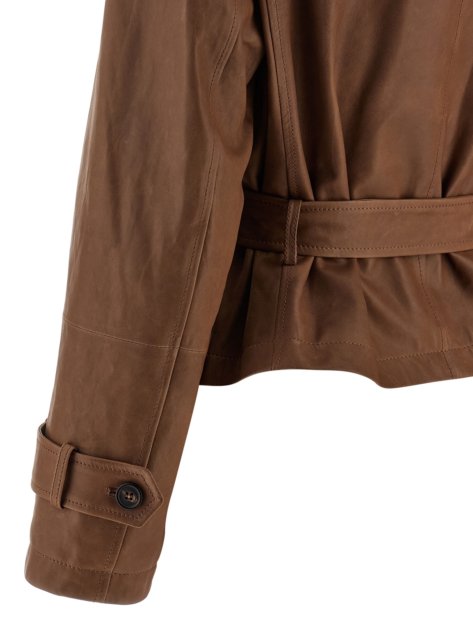 'Crop' trench coat - immagine 4