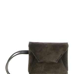 Suede bag charm