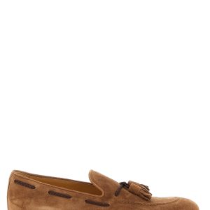 Suede loafers