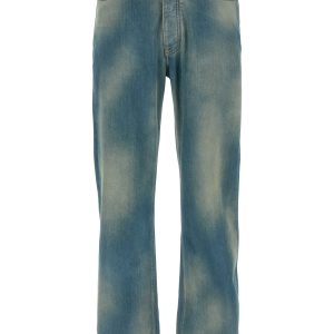 'Diag Raw Patch' jeans