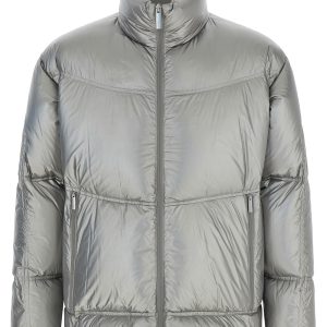 Metallic shield down jacket
