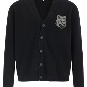 'Fox Head' cardigan