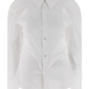 'Numeric signature MM6' embroidered shirt