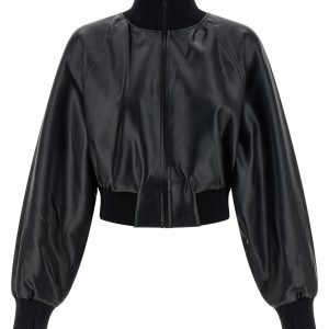 High neck bomber jacket