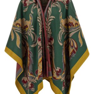 Floral paisley cape