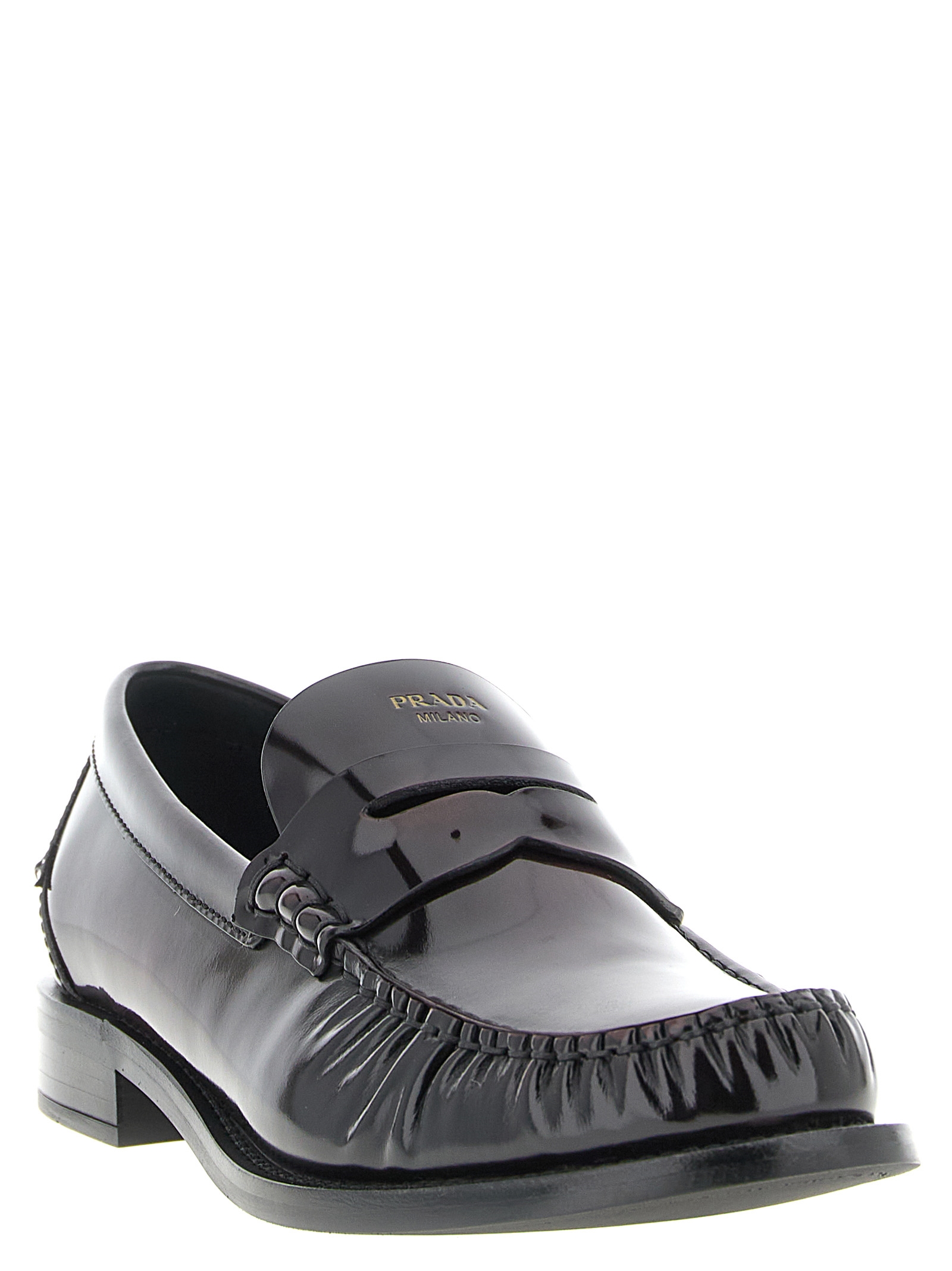 Brushed leather loafers - immagine 2