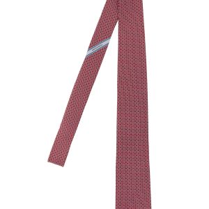 'Gancini' print tie