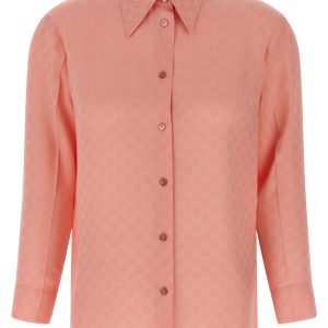 GG silk shirt