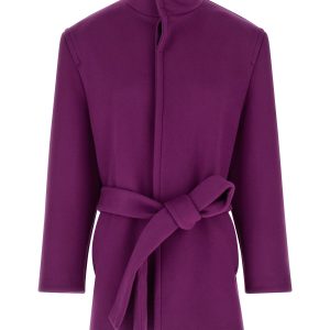 Double-face wool coat
