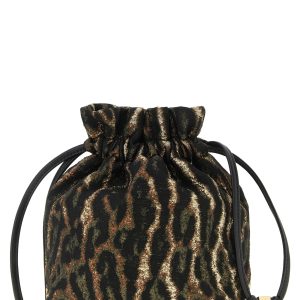 'Metallic Bou Bucket' pouch